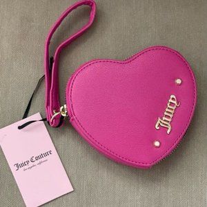 Juicy Couture's Raspberry Heart Wristlet